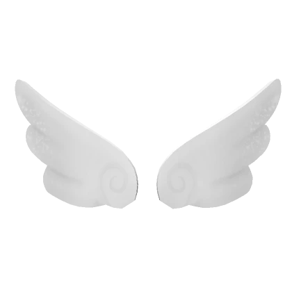 Mini Angel Wings in White