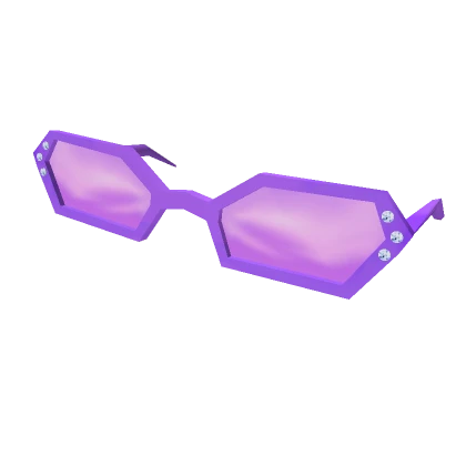 Purple Diamond Sunglasses