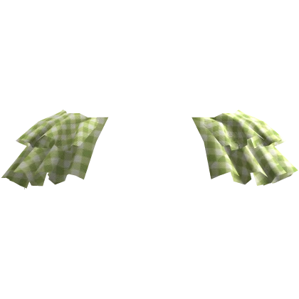 ☘︎ igari heisei retro green plaid skirt ruffles