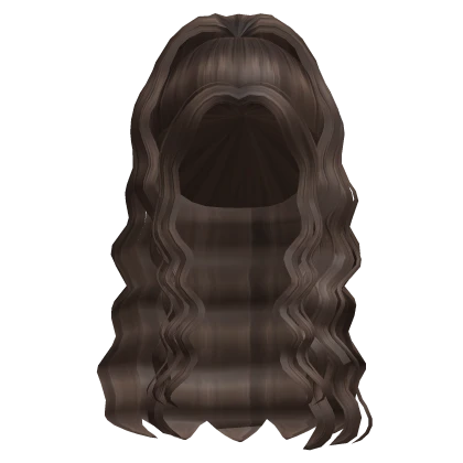 Y2K Wavy Pretty Hair (Brown)
