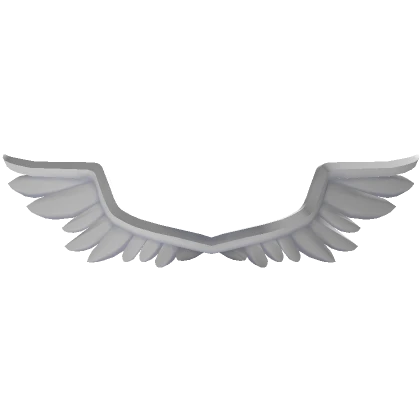 Magical White Angel Wings