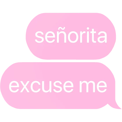 senorita excuse me thanos squid game text