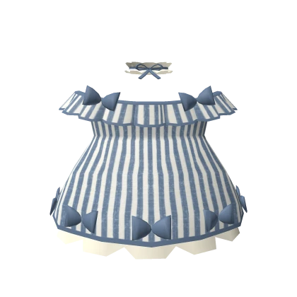💖3.0 Romantic Blue Doll DRESS