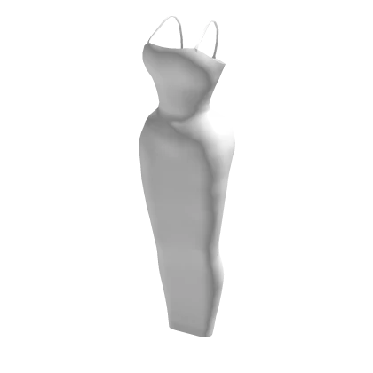 Tight Long White Dress