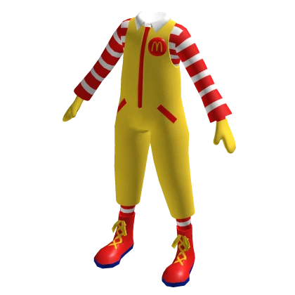 Fast food Clown Suit ❤️