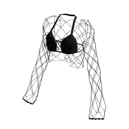 Black Cute Pretty Summer Top