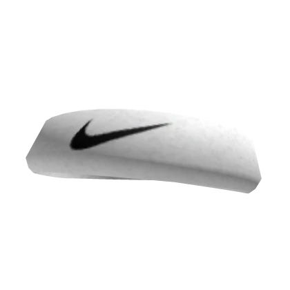 Nike White Fury Headband