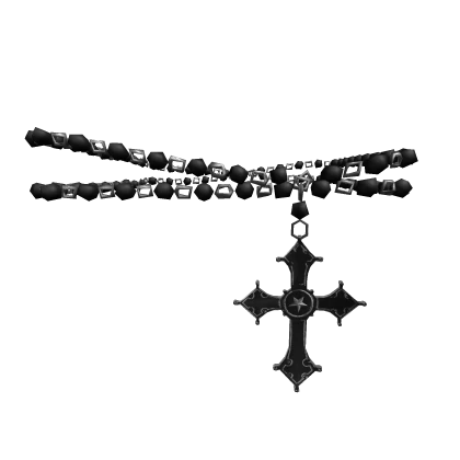 Black Rosary Chain (L)