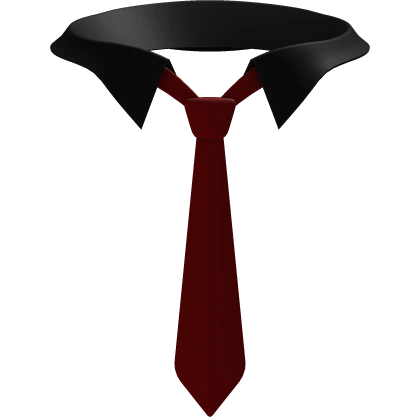 Collar + Red Tie