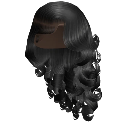 ☆ | Black Side Part Lush Curls