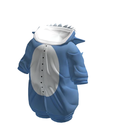 Cute Plushie Shark Onesie - Blue