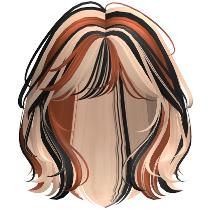 Lush Messy Layered Wolfcut (Calico Cat)