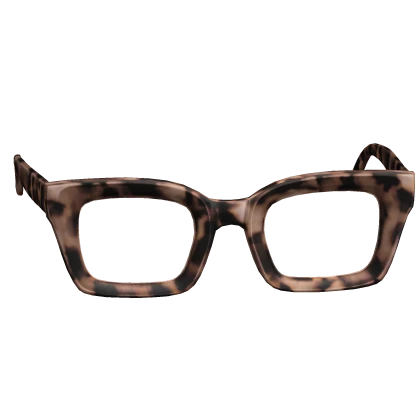 Essential Chunky Boxy Glasses (Cookie Tortoise)