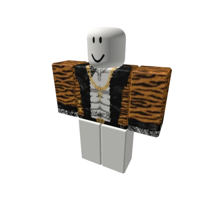 Tiger Coat Furr Millionaire Rich Muscles Tattoos