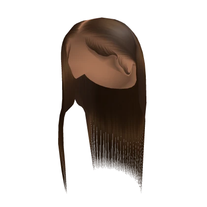 Tucked Middle Part Buss Down [Brown]