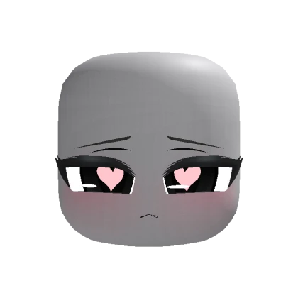 Animated Kawaii Chibi Sad Face- Heart