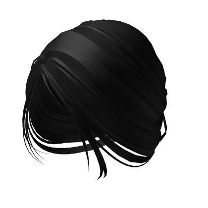 French Twist Updo Preppy Hair Black