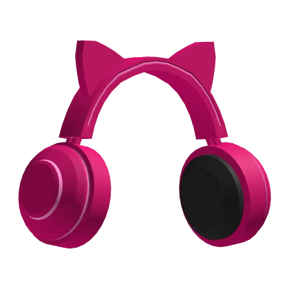 Pink Cat Ear Headphones
