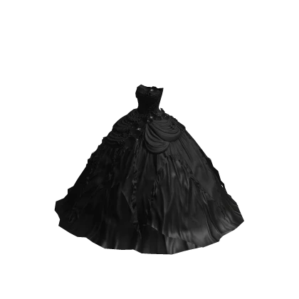 ♾️ Black Rose darling gown