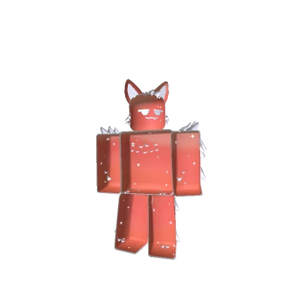Fluffy Space Cat {Orange}