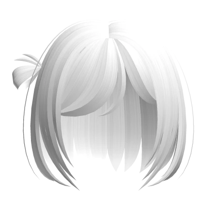 ノ꒰ kawaii white mini bob ❤︎ ͡ 𐦯