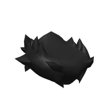 Black Messy Neck Fur