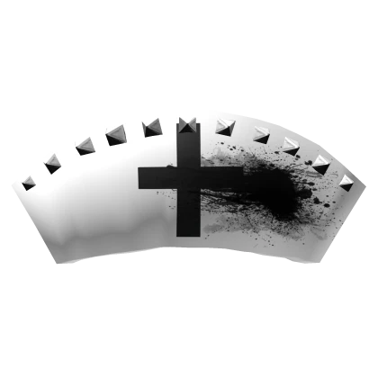 † gothic emo vkei spiked nurse doll hat white