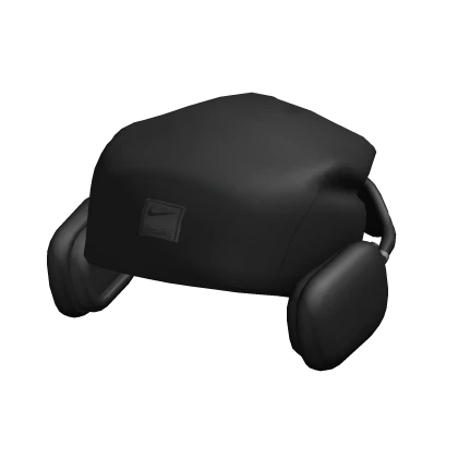 black ski mask pro w/ headphones