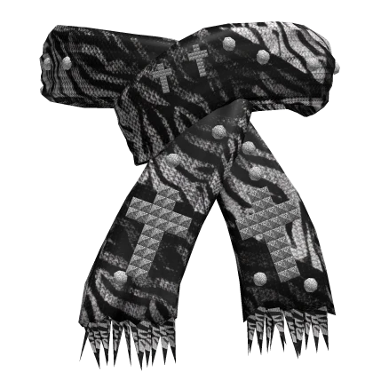 Zebra Print Scarf