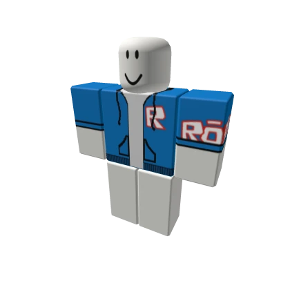 [Op] [Ro] Blue Classic Roblox Logo Hoodie