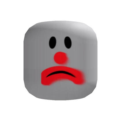 ⭐ Sad Clown Face Recolorable