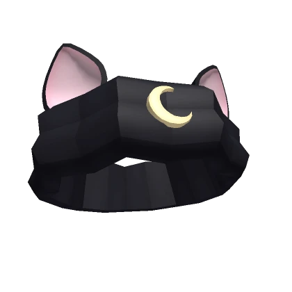 Moon Kitty Scrunchie Headband