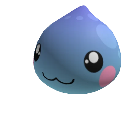 Blueberry Slime Chibi Head