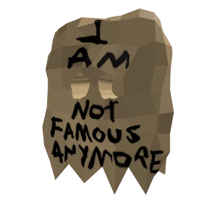 I Am Not Famous Anymore [Paper Bag]