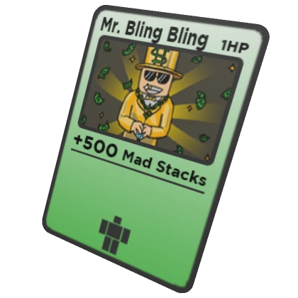 Mr. Bling Bling Trading Card