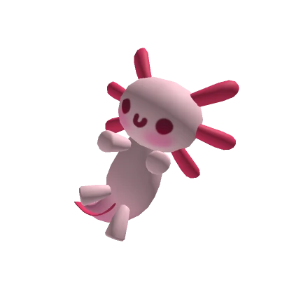 Cute Baby Pink Axolotl