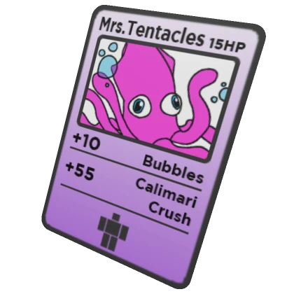 Mrs. Tentacles Trading Card