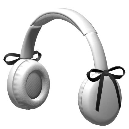 Basic Preppy Bow Headphones