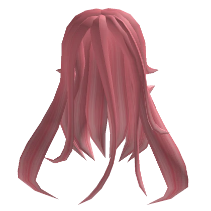 Pink Sleepy Anime  Long  Hair