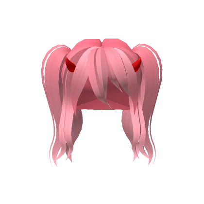 Horned Pink Hair