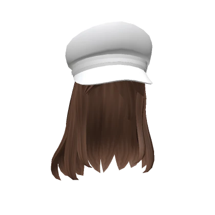 Light Brown Hair With Hat