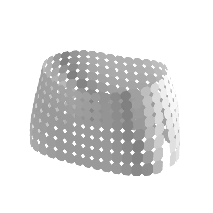 White sequin miniskirt