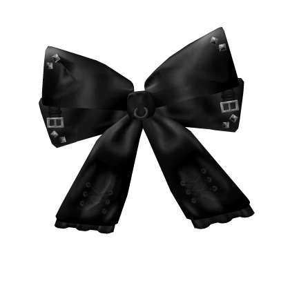 ♱﹕pierced belt bow right