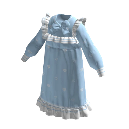 Pajamas dress (blue)