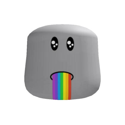 Rainbow Barf Face