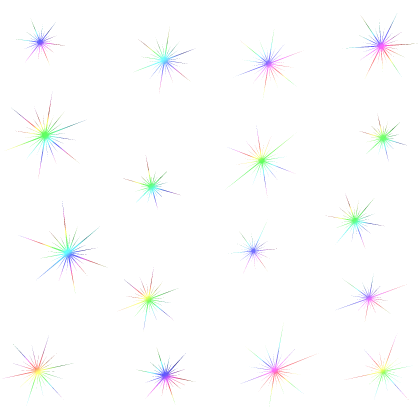 celebrity bling aura rainbow