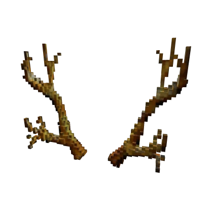 8-Bit Golden Antlers