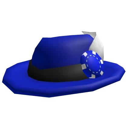 [Code: FedoraBluee] Blue Checkered Fedora