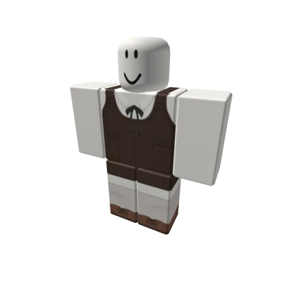 brown vintage dress w/ neck bow | dark academia