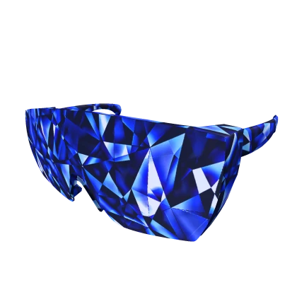 Blue Shades Sparkle Time Sunglasses Neon